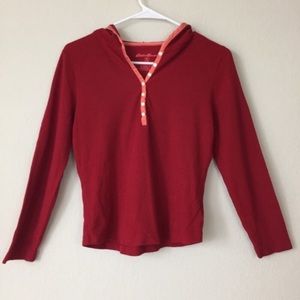 EDDIE BAUER Hooded Long Sleeve Thermal